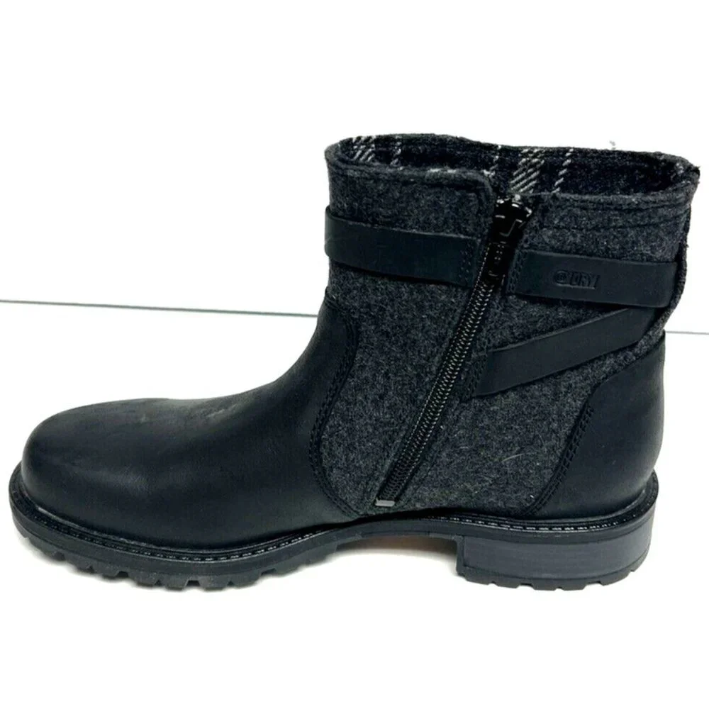 Merrell Women's Legacy Buckle Waterproof Boot Black Size 7.5 M